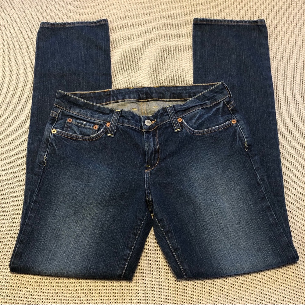 Lucky brand Lola straight regular length cotton